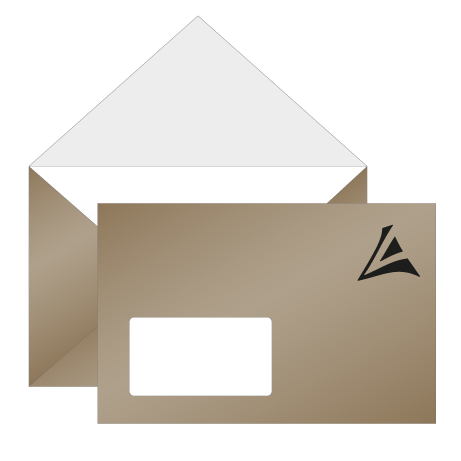 Briefumschläge mit Fenster