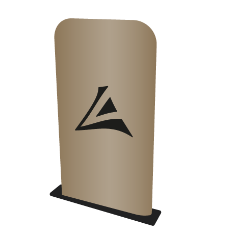 Aufsteller ZIPP | B 60 cm x H 238 cm | bedruckt