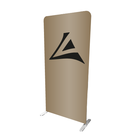 Aufsteller ZIPP ECO | B 80 cm x H 200,9 cm | bedruckt