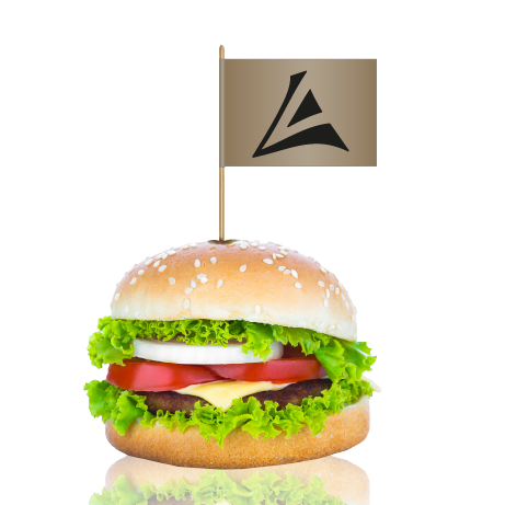 Burgerfahnen | ca. 15 cm | beidseitig bedruckt