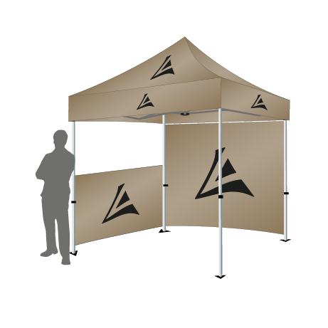 Faltpavillon | 3x3 | bedruckt