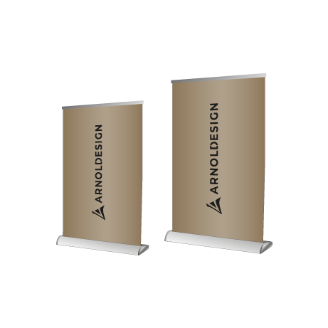 Roll-Up Mini Deluxe | DIN A3 | einseitig bedruckt