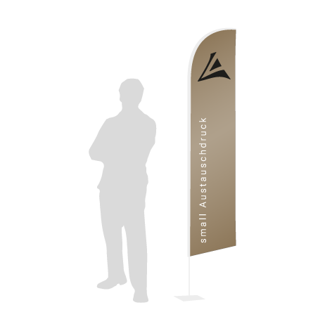 Beachflag Wind Austauschdruck | Small (260 cm) | einseitig bedruckt